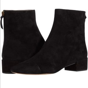 J. Crew Leona Black Suede Booties Size 9 - New | Never Worn